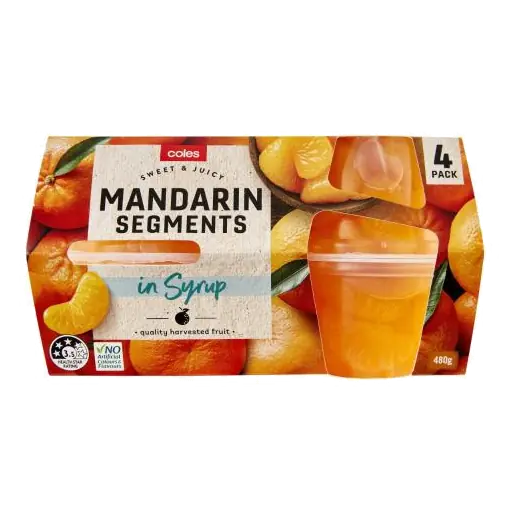 Mandarin Segments in Syrup 4 Pack