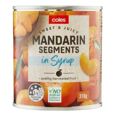 Mandarin Segments In Syrup