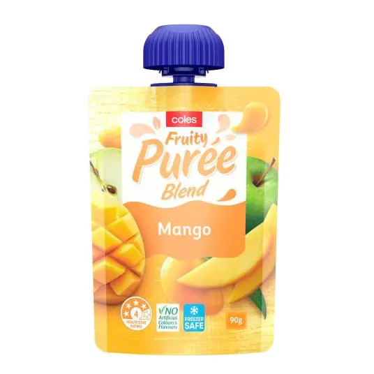 Mango Fruit Puree Blend Pouch