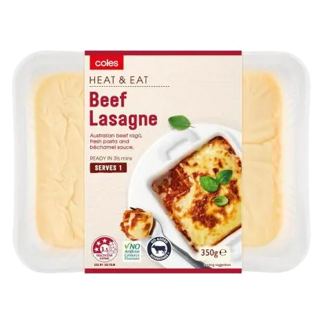 Meals Beef Lasagne