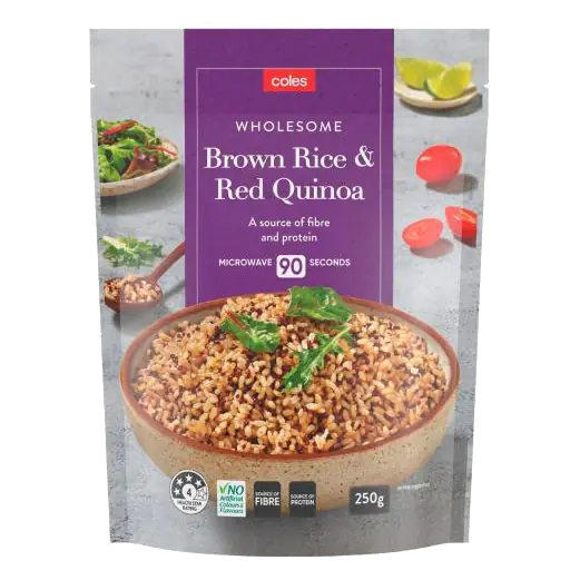 Microwave Quinoa Brown Rice
