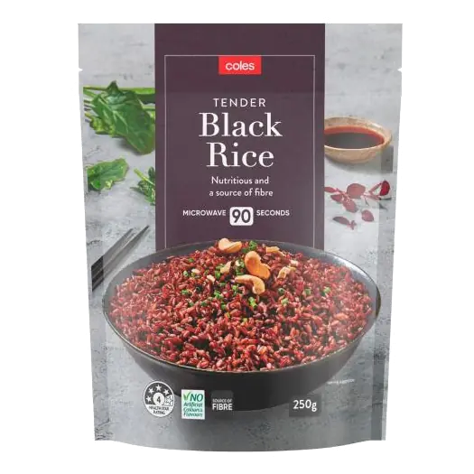 Microwave Rice Black