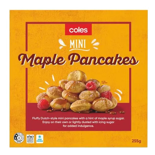 Mini Maple Pancakes