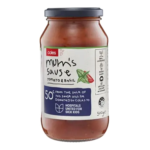 Mum's Sause Tomato & Basil