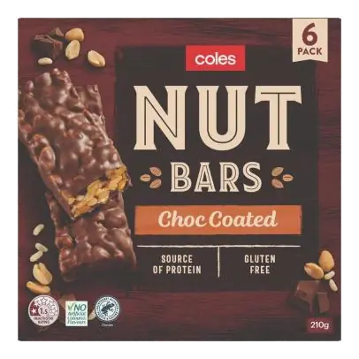 Nut Bar Choc Coated