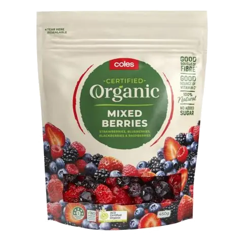 Organic Frozen Mixed Berries