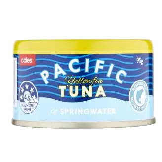 Pacific Yellowfin Tuna Chunks In Springwater