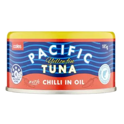 Pacific Yellowfin Tuna Chunks With Chilli In Oil