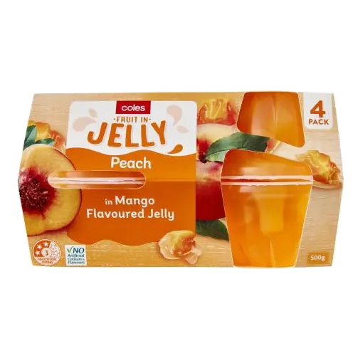 Peach In Mango Flavoured Jelly 4 Pack