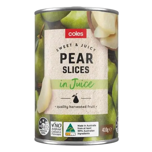 Pear Slices In Juice