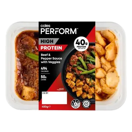 High Protein Beef & Pepper Sauce