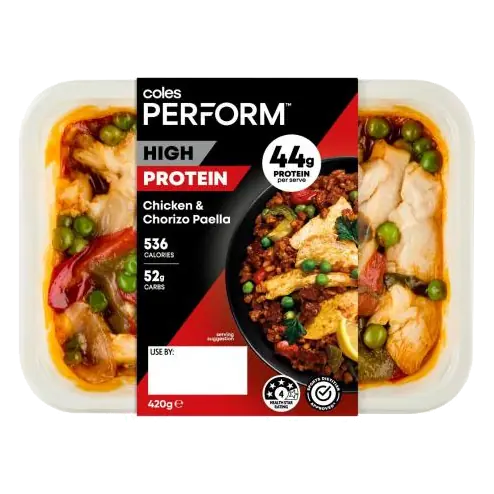 High Protein Chicken & Chorizo Paella