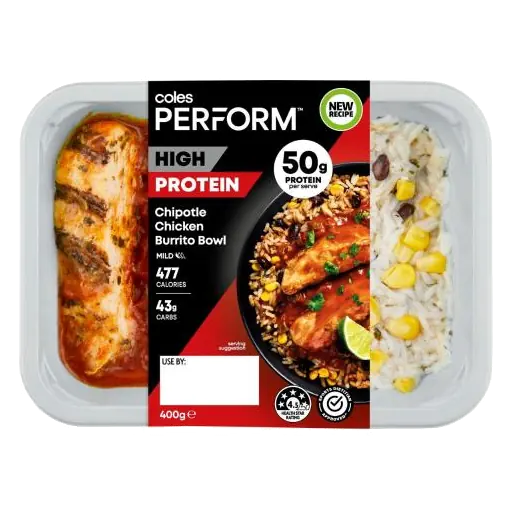 High Protein Chipotle Chicken Burrito Bowl