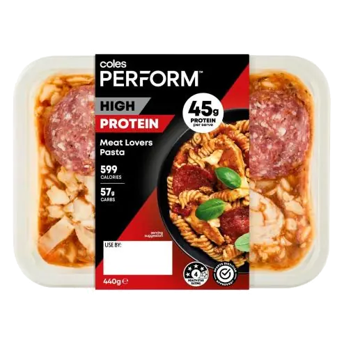 High Protein Meat Lovers Pasta