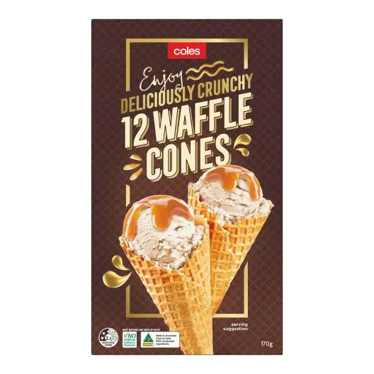 Plain Waffle Cones