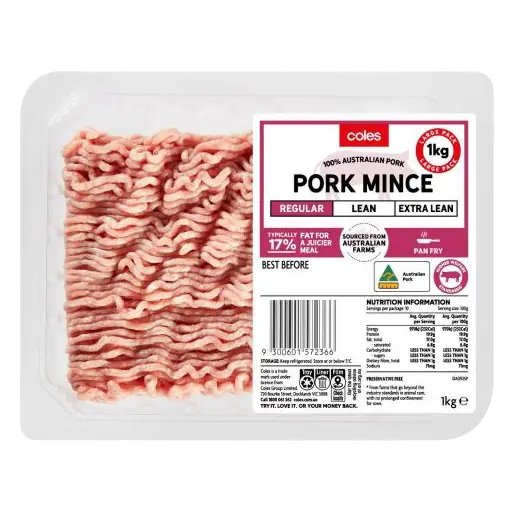 Pork 3 Star Regular Mince