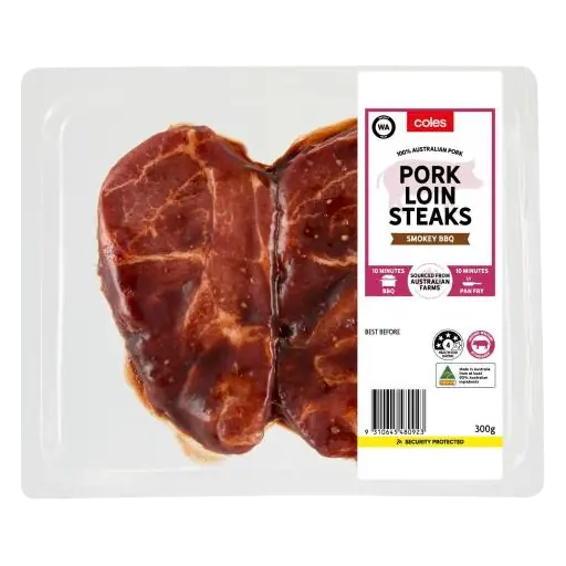 Pork Loin Steak With Smokey BBQ Rub