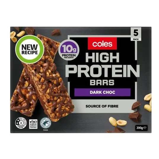 Protein Bar Dark Choc 5 Pack