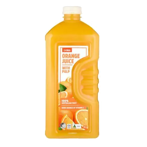 Red Tab Fresh Pulp Orange Juice