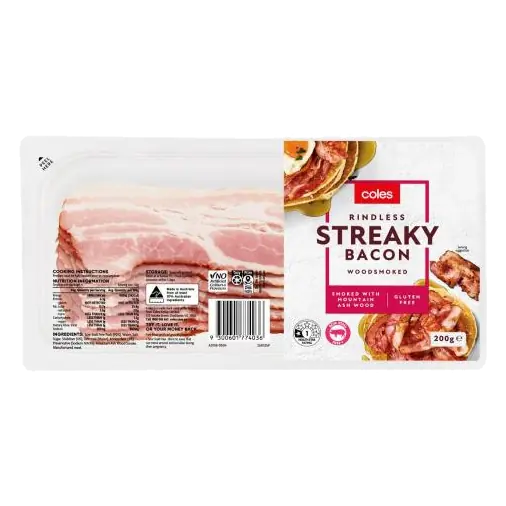 Rindless Streaky Bacon