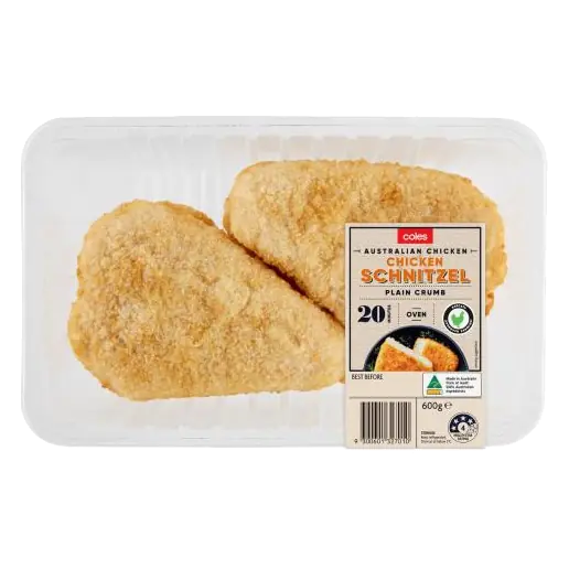 RSPCA Approved Chicken Breast Schnitzel Plain Crumb