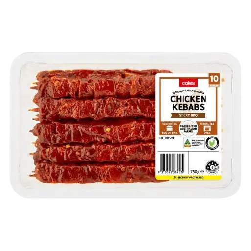 RSPCA Approved Chicken Kebabs With Sticky BBQ Rub
