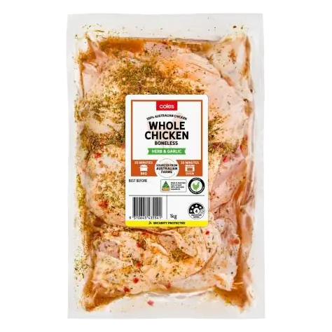 RSPCA Approved Chicken Whole Boneless Herb & Garlic