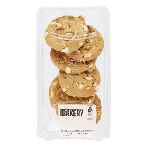 Salted Caramel & White Chocolate Cookies