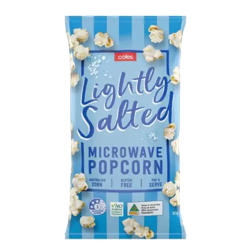 Salted Microwave Popcorn
