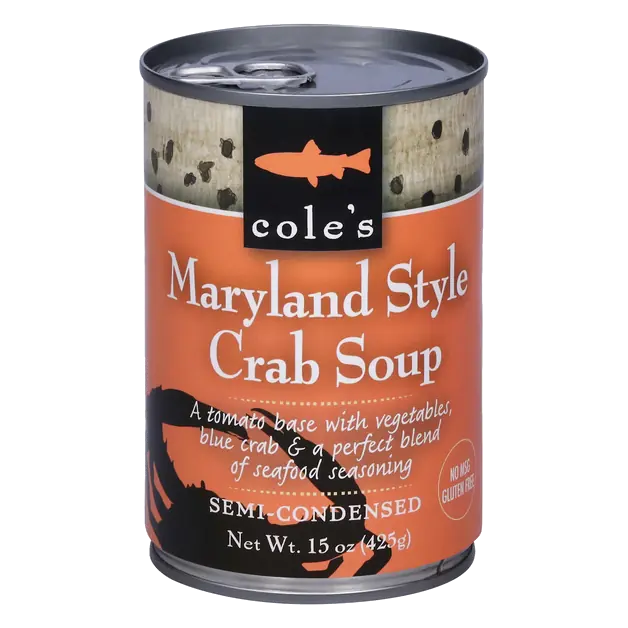 Semi-Condensed Gluten Free Maryland Style Crab Soup