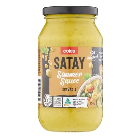 Simmer Sauce Satay