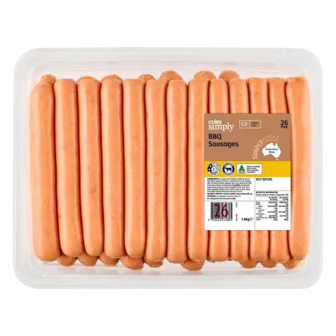 BBQ Sausages 26 Pack