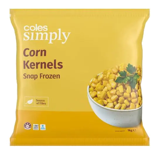Corn Kernels Snap Frozen