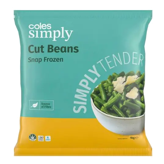 Cut Beans Snap Frozen