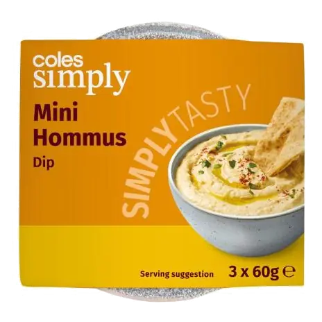 Mini Hommus Dip 3 Pack