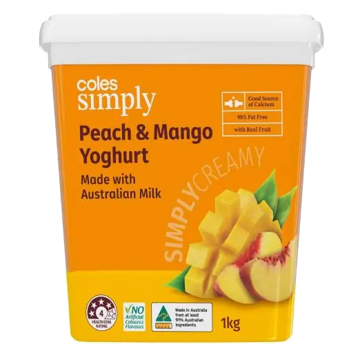Peach & Mango Yoghurt