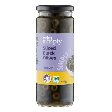 Sliced Black Olives