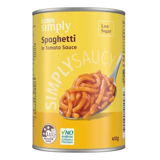 Simply Spaghetti In Tomato Sauce