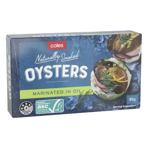 Smoked Oysters In Oil