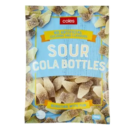 Sour Cola Bottles