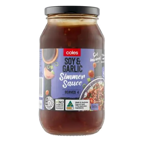 Soy & Garlic Simmer Sauce
