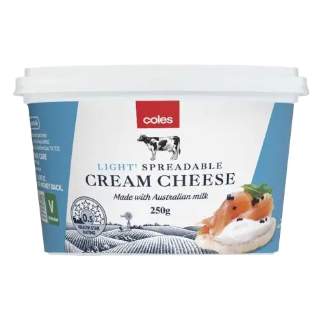 Spreadable Light Cream Cheese Tub