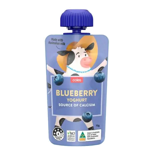 Squeezie Blueberry Yoghurt Pouch