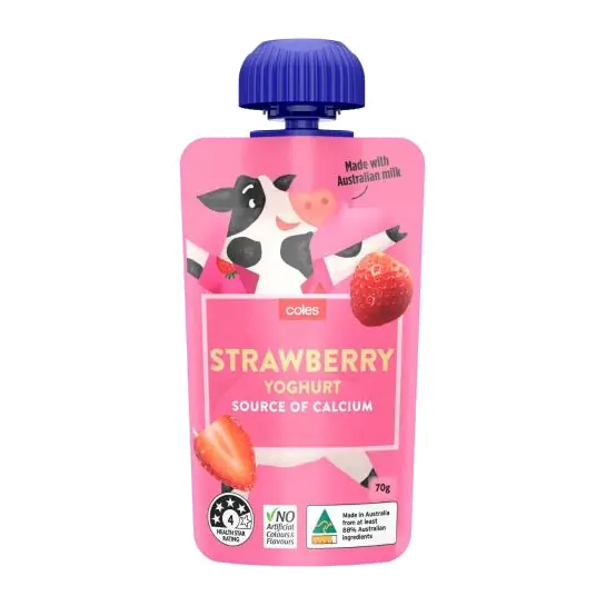 Squeezie Yoghurt Pouch Strawberry