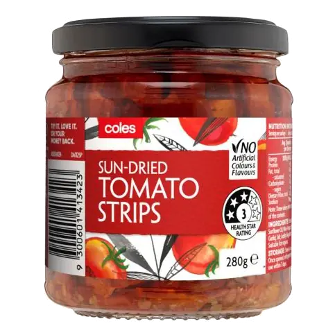 Sundried Tomato Strips