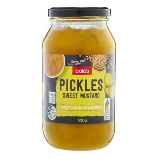 Sweet Mustard Pickles