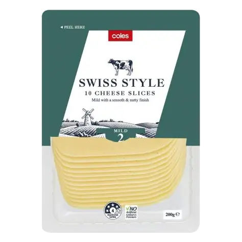 Swiss Style Cheese Slices