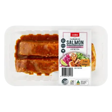 Tasmanian Salmon Marinated Portions Teriyaki