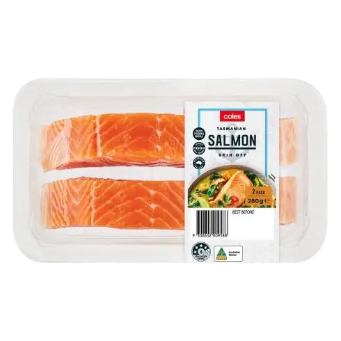 Tasmanian Salmon Portions Skin Off