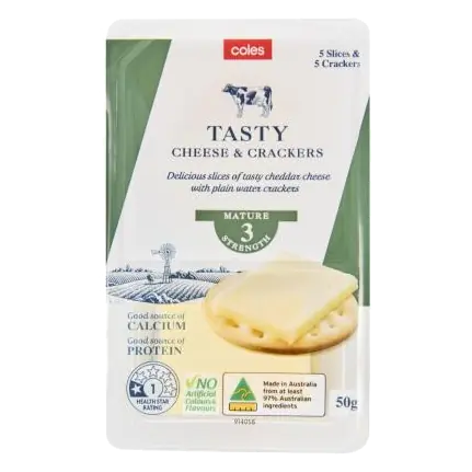 Tasty Cheese & Crackers